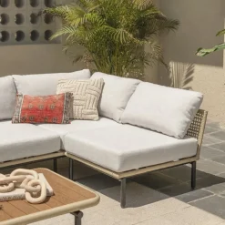 Outlet Sierra Outdoor Armless Sofa Outdoor Sofas