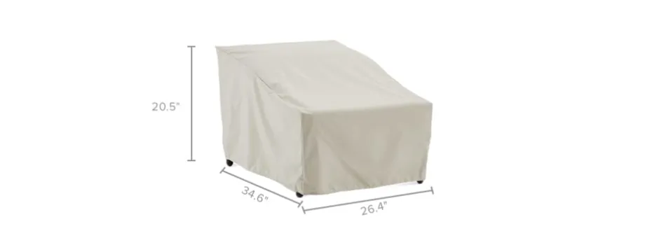 Hot Sierra Outdoor Armless Sofa Cover Outdoor Accessories