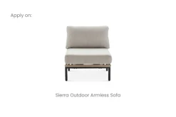 Hot Sierra Outdoor Armless Sofa Cover Outdoor Accessories