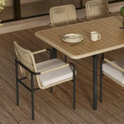 New Sierra Outdoor Dining Chair Set Outdoor Chairs & Bar Stools|Outdoor Furniture Sets