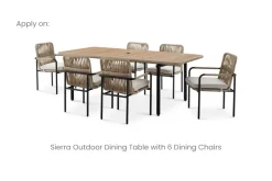 Sale Sierra Outdoor Dining Set Cover Outdoor Accessories
