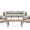Best Sierra Outdoor Sofa, 2 Lounge Chairs & Coffee Table Set Outdoor Sofas|Outdoor Furniture Sets