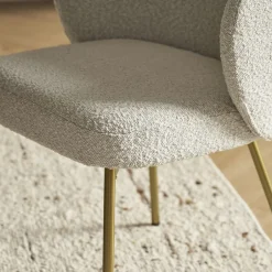Outlet Simone Performance Bouclé Chair Dining Chairs