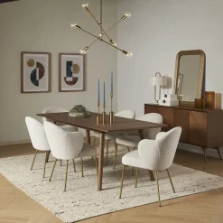 Outlet Simone Performance Bouclé Chair Dining Chairs