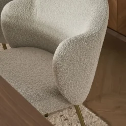 Outlet Simone Performance Bouclé Chair Dining Chairs