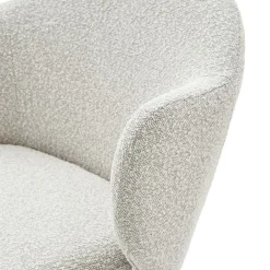 Best Simone Performance Bouclé Office Chair, Matte Black Office Chairs