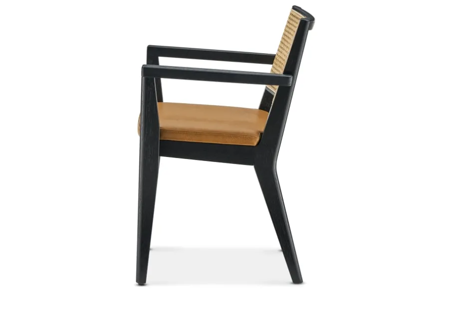 Online Sloane Cane and Leather Chair Dining Chairs