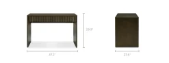 Online Sloane Desk with 2 Drawers Desks