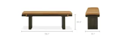 Online Sloane Dining Bench Benches