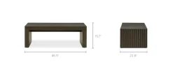 Online Sloane Rectangular Coffee Table Coffee Tables|Small Living Room Furniture