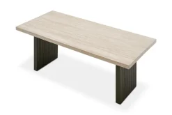 Discount Sloane Travertine Dining Table Dining Tables