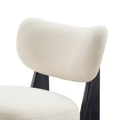 Best Solange Performance Bouclé Chair Armchairs And Accent Chairs|Small Living Room Furniture
