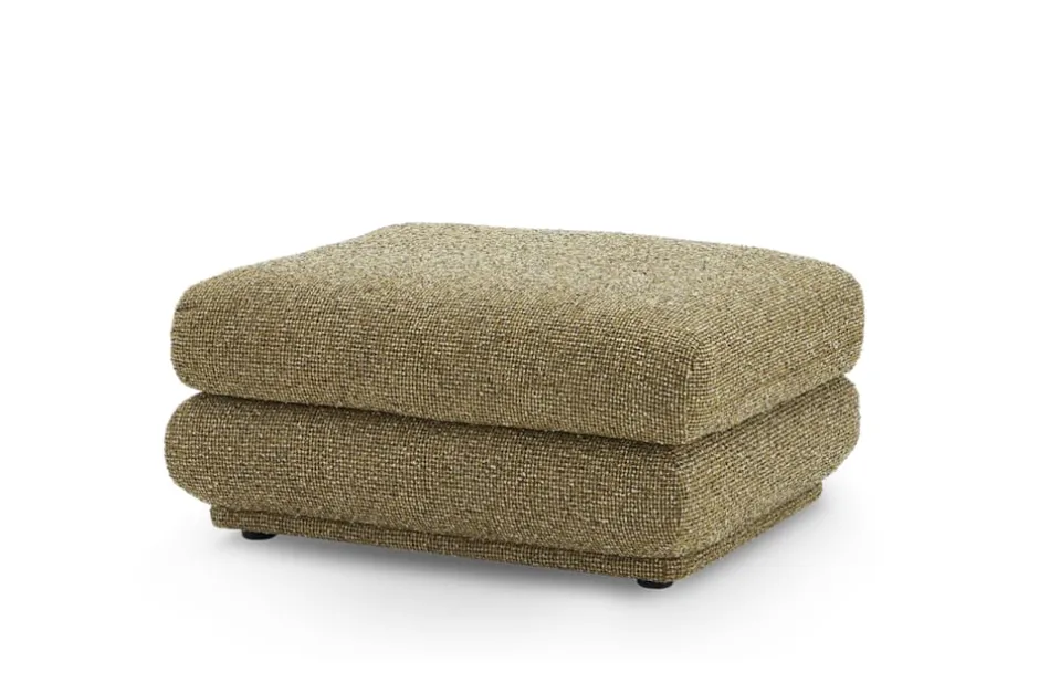Fashion Solari Performance Fabric Ottoman Footstools, Ottomans & Poufs