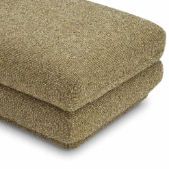 Best Solari Performance Fabric L-Shaped Sectional Sofa with Ottoman Living Room Sets|Living Room Sets