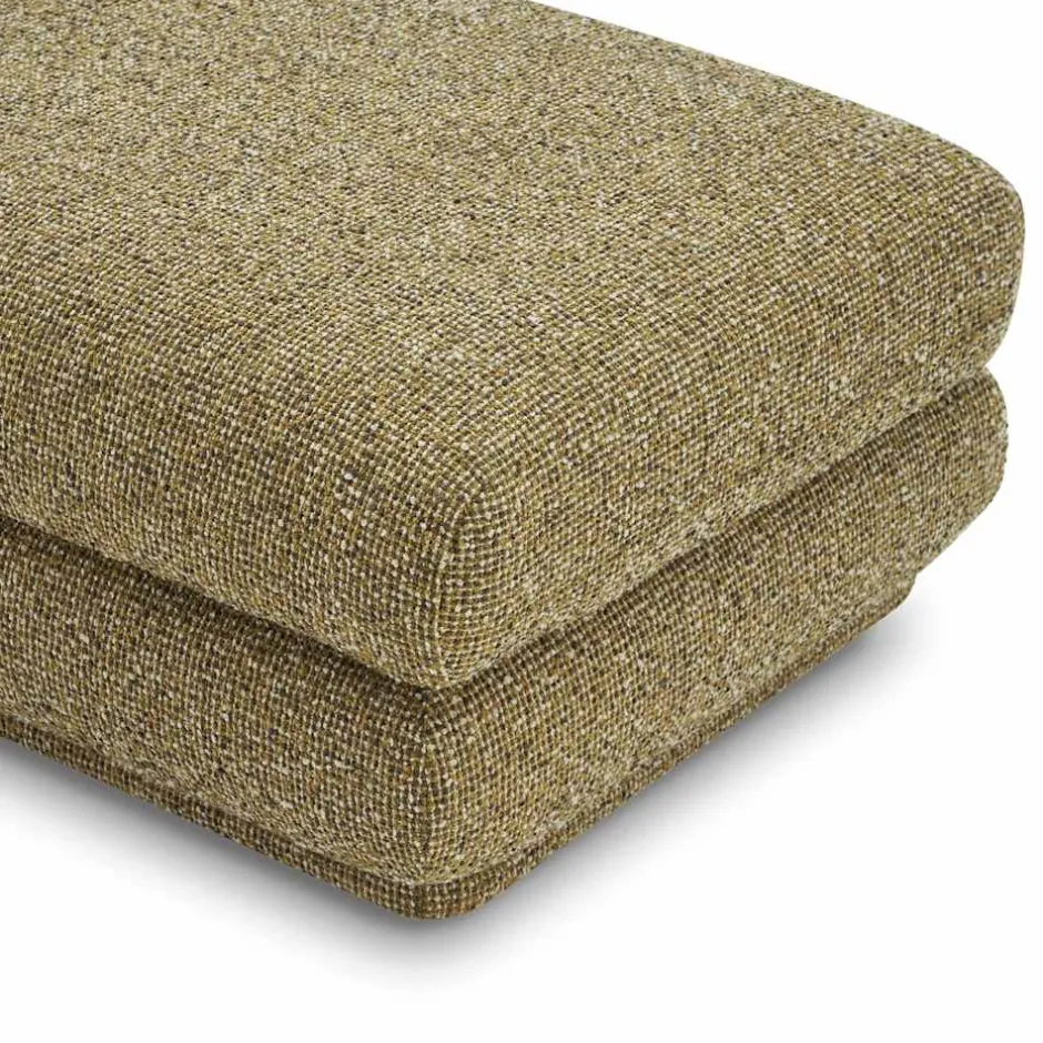 Best Solari Performance Fabric L-Shaped Sectional Sofa with Ottoman Living Room Sets|Living Room Sets