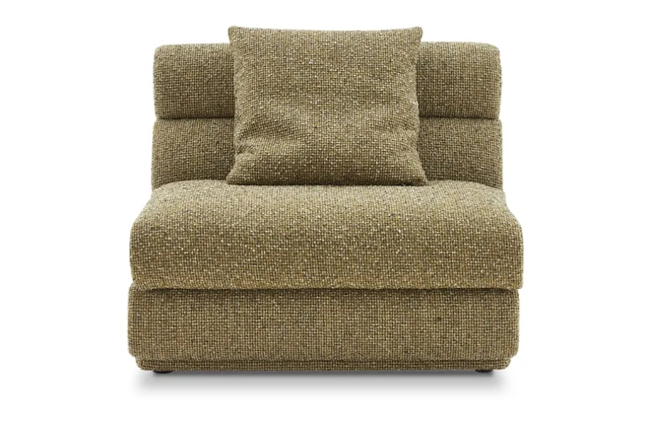 Discount Solari Performance Fabric Armless Sofa Armchairs And Accent Chairs|Modular Sofas