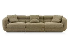 Clearance Solari Performance Fabric Extended Sofa 3 Seater Sofas