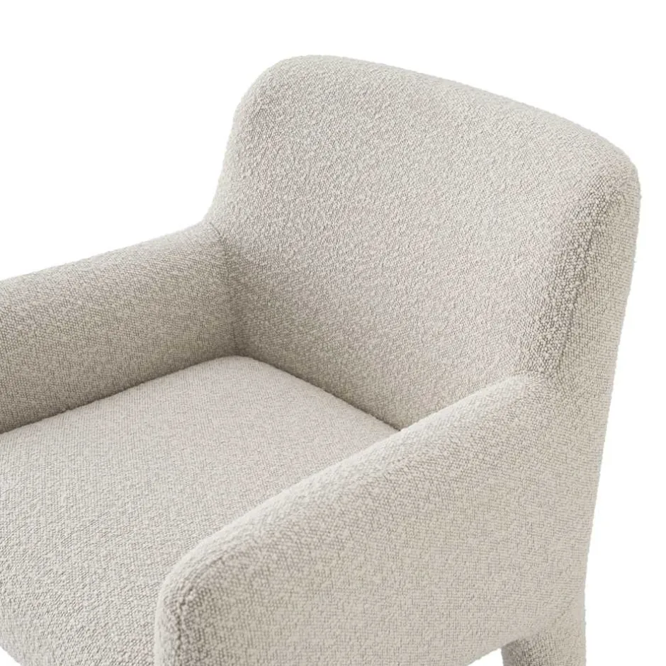 Online Sonia Performance Bouclé Dining Arm Chair Office Chairs|Dining Chairs