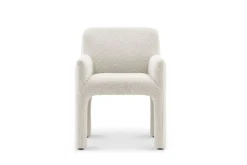 Online Sonia Performance Bouclé Dining Arm Chair Office Chairs|Dining Chairs
