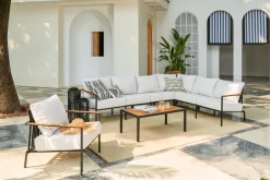 Best Sorrento Outdoor Armless Sofa Outdoor Sofas