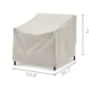 Sale Sorrento Outdoor Armless Sofa Cover Outdoor Accessories