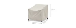 Sale Sorrento Outdoor Armless Sofa Cover Outdoor Accessories