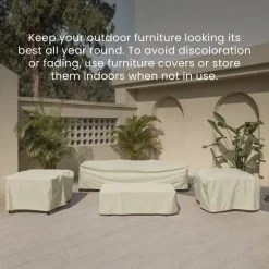 Sale Sorrento Outdoor Armless Sofa Cover Outdoor Accessories