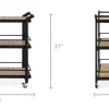 Outlet Sorrento Outdoor Bar Cart Small Outdoor Furniture|Sideboards & Buffet Cabinets