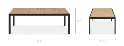 Fashion Sorrento Outdoor Coffee Table Outdoor Coffee & Side Tables|Coffee Tables