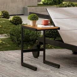 New Sorrento Outdoor C-Side Table Small Outdoor Furniture|Outdoor Coffee & Side Tables