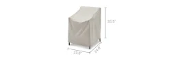 Fashion Sorrento Outdoor Dining Chair Set Cover Outdoor Accessories