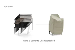Best Sorrento Outdoor Dining Chair Set Cover Outdoor Accessories