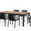 Online Sorrento Outdoor Dining Table with 6 Chairs Outdoor Chairs & Bar Stools|Outdoor Dining & Bar Tables
