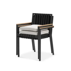 Clearance Sorrento Stackable Outdoor Dining Armchair Set Outdoor Chairs & Bar Stools|Outdoor Furniture Sets