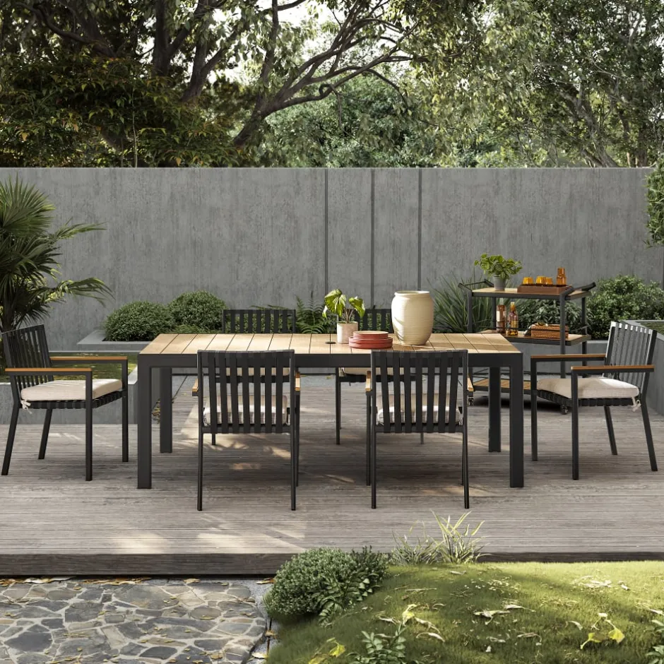 Clearance Sorrento Stackable Outdoor Dining Armchair Set Outdoor Chairs & Bar Stools|Outdoor Furniture Sets