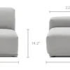 Discount Todd Left Arm Sofa Armchairs And Accent Chairs|Modular Sofas
