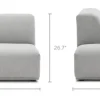 Best Todd Left Chaise Modular Sofas|Loveseats