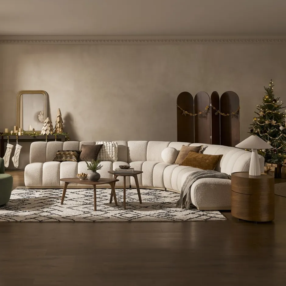 Discount Vincent Coffee Table Set, Walnut Coffee Tables|Small Living Room Furniture