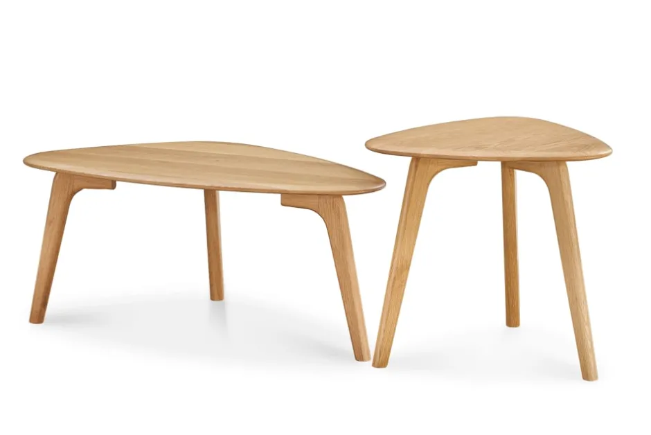 Sale Vincent Coffee Table Set, Oak Coffee Tables|Small Living Room Furniture