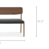 Online Vincent Dining Bench Benches|Small Dining Room Furniture