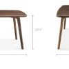 Fashion Vincent Dining Table, Walnut Dining Tables