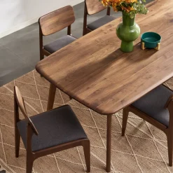 Fashion Vincent Dining Table, Walnut Dining Tables