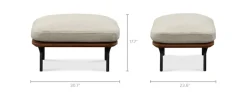Best Wayne Ottoman Footstools, Ottomans & Poufs
