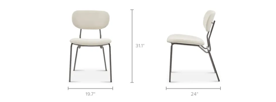 Discount Winslow Performance Bouclé Dining Chair Dining Chairs