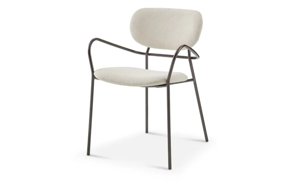 Hot Winslow Performance Bouclé Dining Arm Chair Dining Chairs