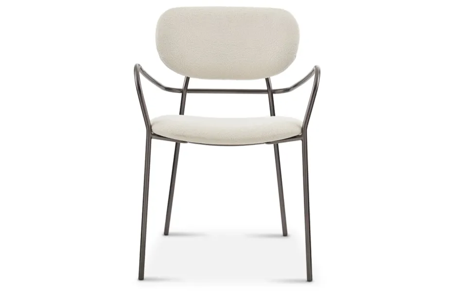 Hot Winslow Performance Bouclé Dining Arm Chair Dining Chairs