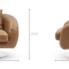 Fashion Xander Leather Swivel Armchair Armchairs And Accent Chairs