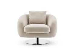 Outlet Xander Performance Swivel Armchair Armchairs And Accent Chairs
