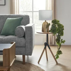 Discount Zane Side Table, Dark Walnut Side Tables|Small Living Room Furniture